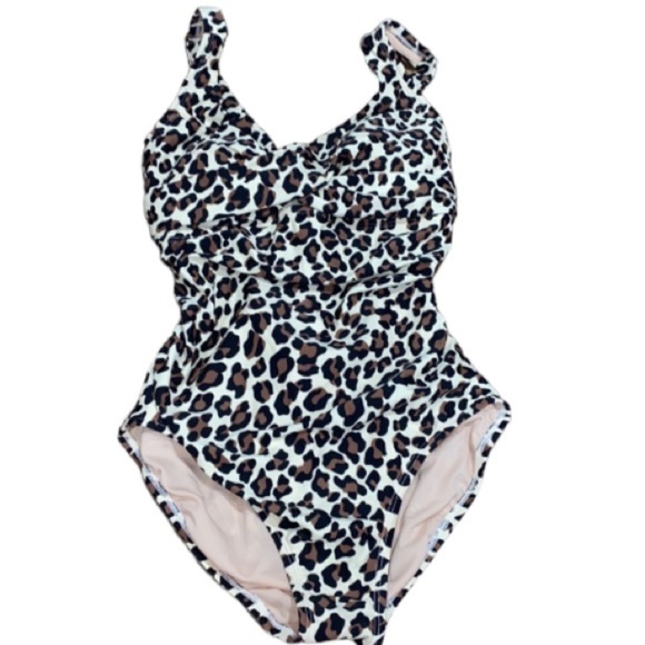 Kona Sol swimsuit leopard NWOT medium - Picture 7 of 7